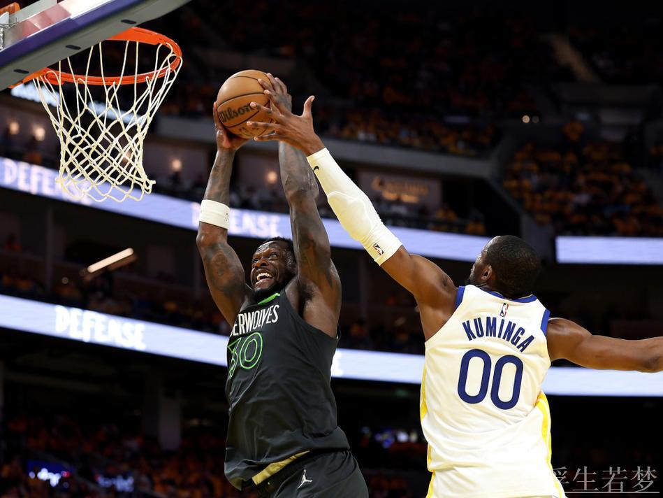 12月13日常规赛：森林狼对阵勇士 兰德尔精彩瞬间