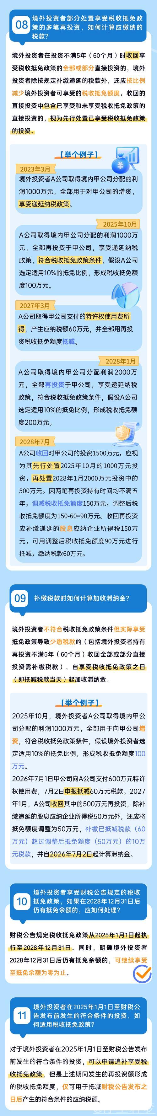 优化税收环境——境外投资者利润再投资享税收抵免新政推出 优化税收环境——境外投资者利润再投资享税收抵免新政推出