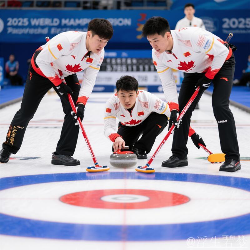 中国男子冰壶队喜获两场连胜 中国男子冰壶队喜获两场连胜